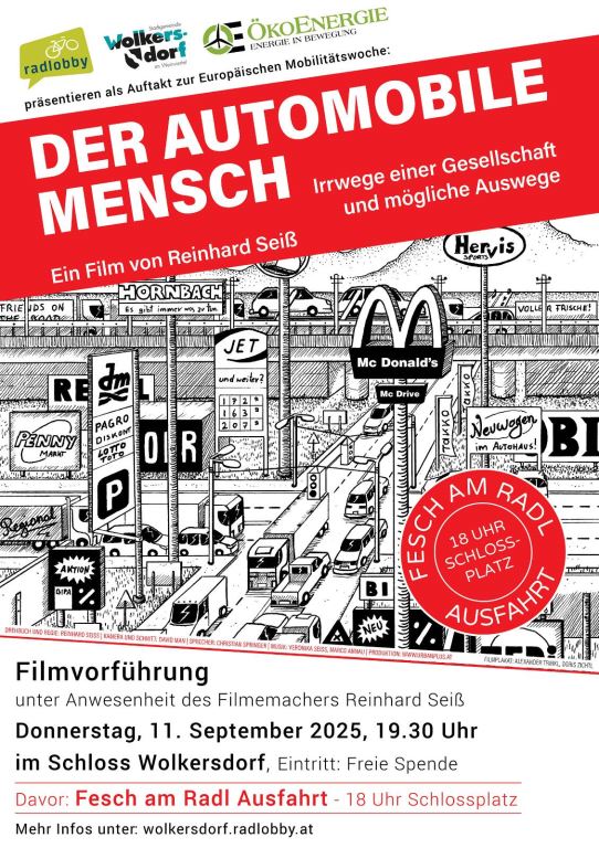 Filmplakat der Automobile Mensch