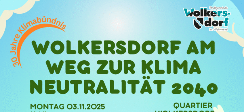 Klimaneutralität Plakat